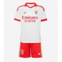 Stroje piłkarskie Benfica Koszulka Wyjazdowej dla dzieci 2026-27 Krótki Rękaw (+ szorty)